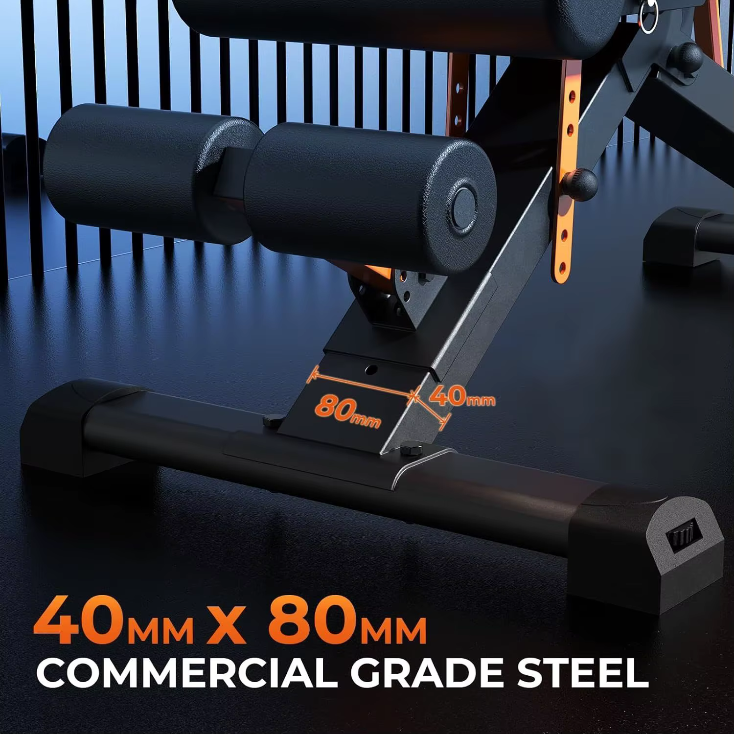 Multifunctional Modern Design Exercise Bench Adjustable Seat Foldable Gym Weight Workout Bench for Home Gym — image 4