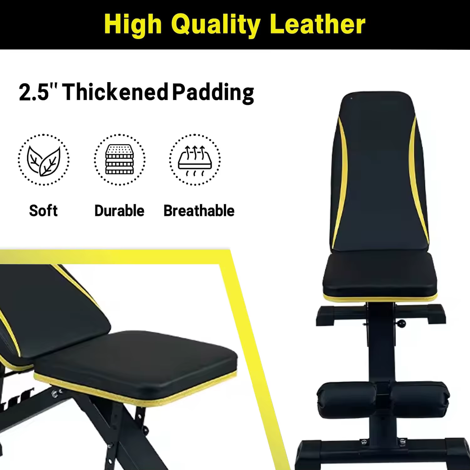 Cheap Price Adjustable Sit-Up Fitness Workout Benches Commercial Multi-Functional Workout Bench — image 4