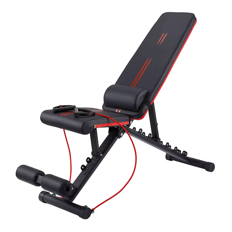 Custom Logo Workout Bench Home Gym Foldable Fitness Bodybuilding Multifunctional Workout Bench — image 5