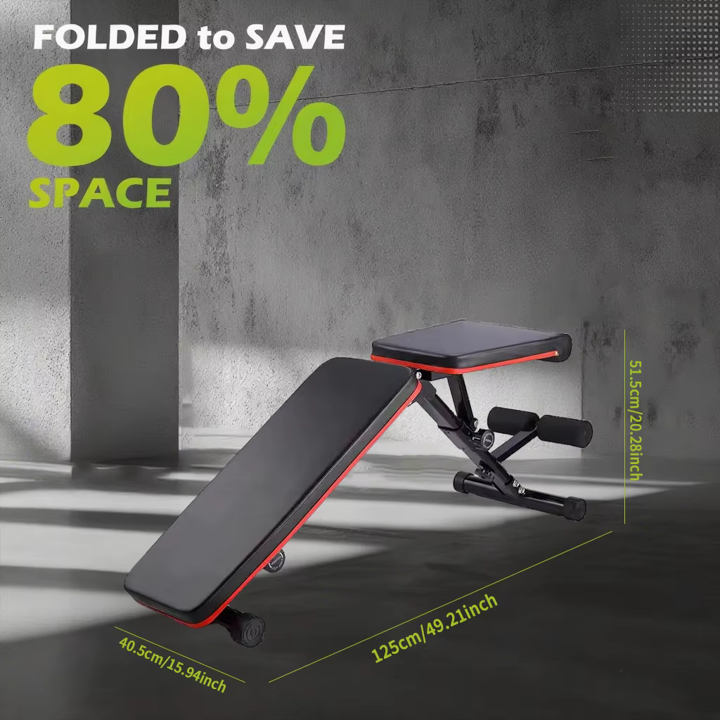 Best Selling Foldable Adjustable Weight Bench Incline Weight Lifting All-in-one Workout Benches — image 4