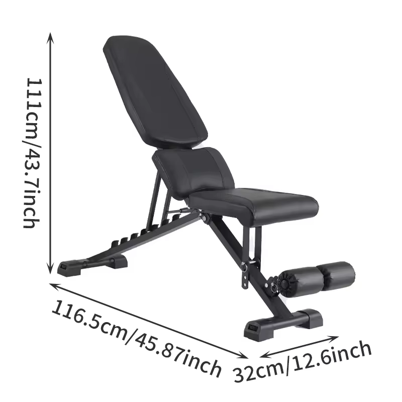 Quality Assurance Weight Bench Home Strength Training Versatile Sit up Adjustable Workout Bench — image 2