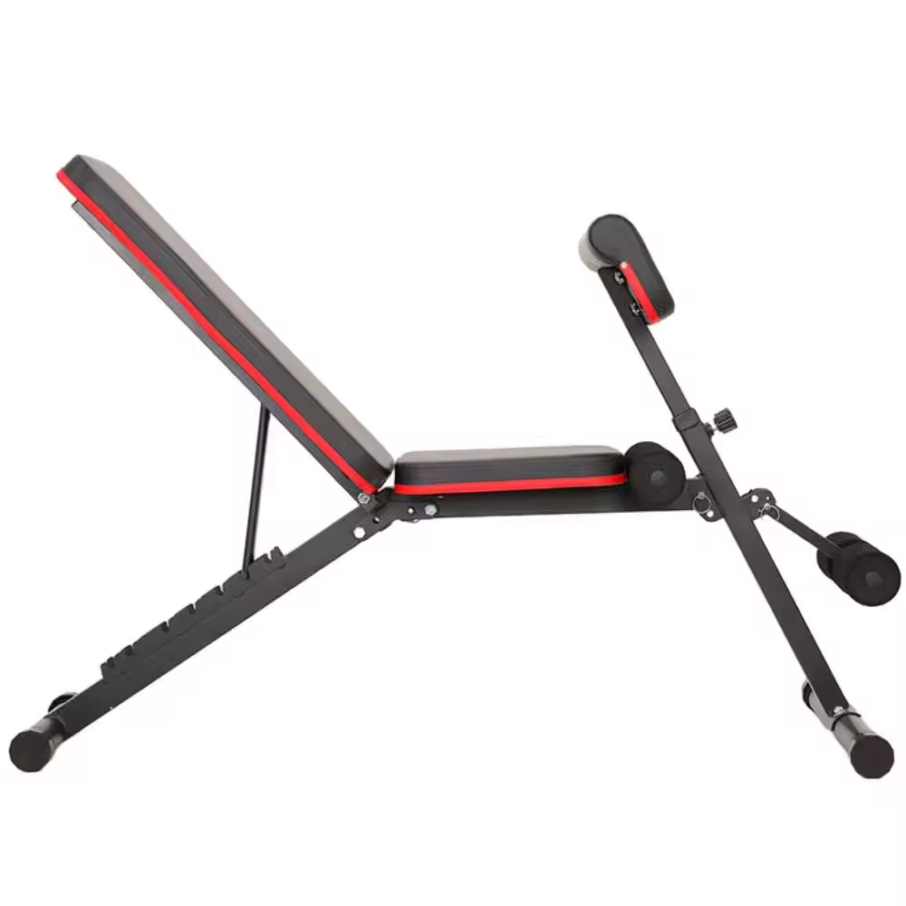 China Supplier Exercise Bench Bodybuilding Collapsible Home Gym Workout Sit up Bench — image 3