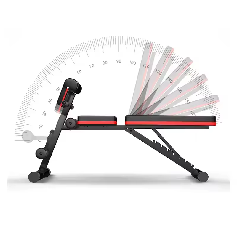 China Supplier Exercise Bench Bodybuilding Collapsible Home Gym Workout Sit up Bench — image 5