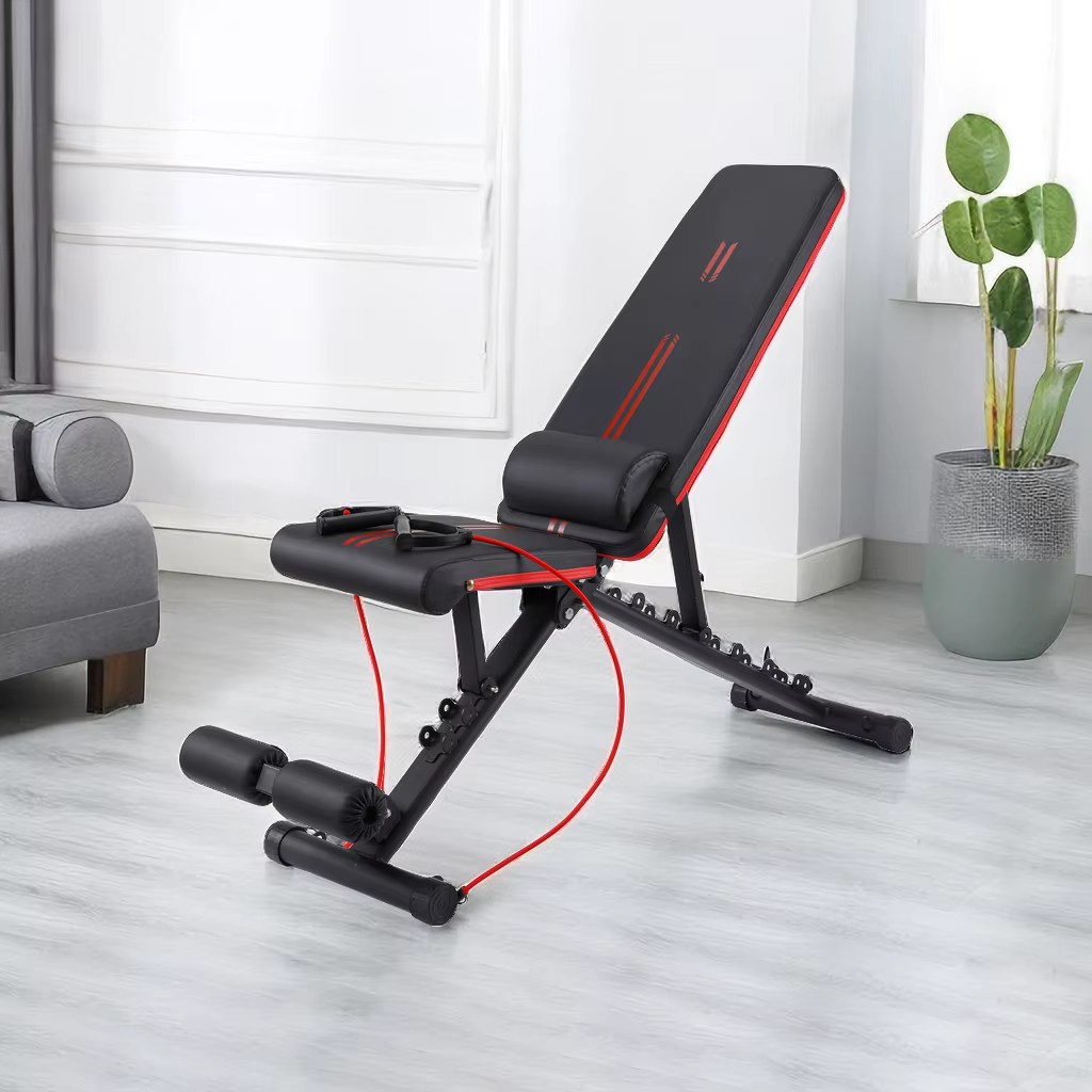 Attractive Price Sit up Weight Bench Home Foldable Multifunction Adjustable Workout Bench — image 5