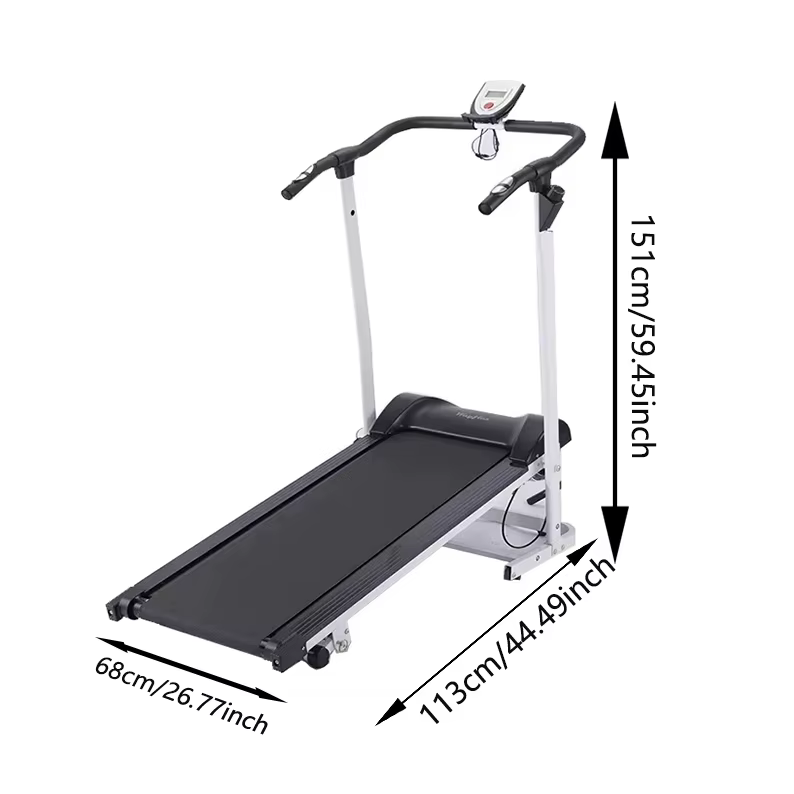Hot Sale Home Gym Treadmill Professional Multifunction Small Portable Folding Manual Walking Heavy Duty Treadmill — image 2