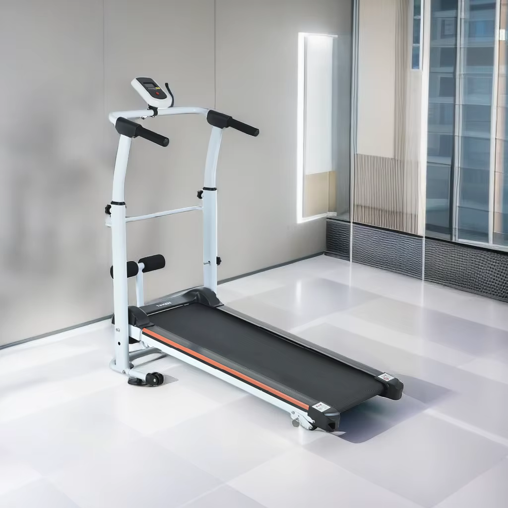 Custom Commercial Treadmill Gym Fitness Equipment Exercise Home Running Machine Manual Treadmill — image 4