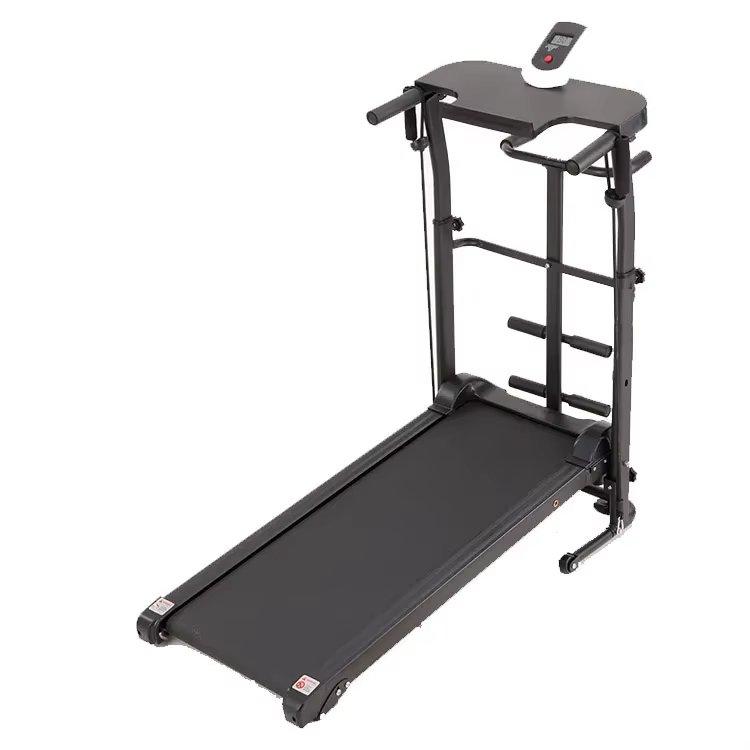Christmas Sale 4 in 1 Treadmill Indoor Foldable Mechanical Non-Motorised Folding Manual Treadmill — image 4