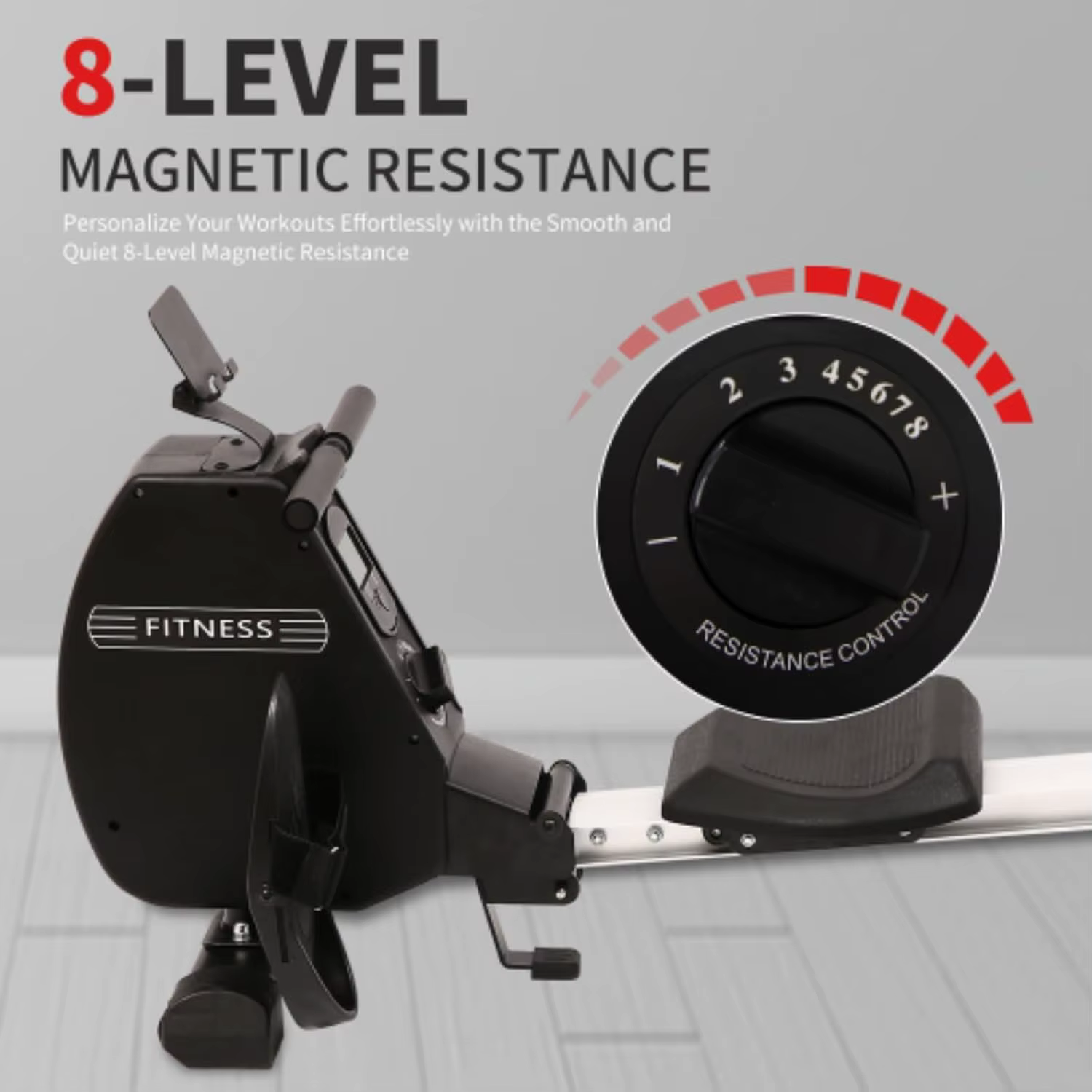 Hot Selling Fitness Rowing Machine Gym Equipment Adjustable Rowing Machine for Whole Body Exercise — image 4
