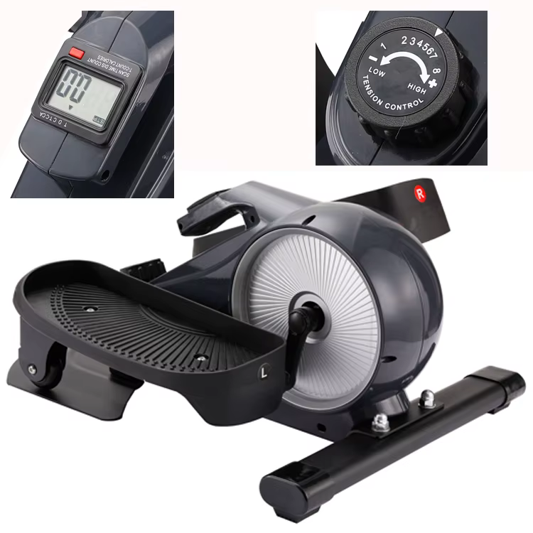 New Trend Home Use Mini Elliptical Trainer Desk Cycle Fitness Bike for Gym — image 5