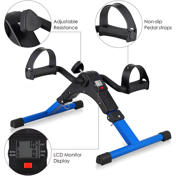 Wholesale Price Cardio Exercise Bike Portable Office Use Mini Motorized Gym Exercise Bike — image 4