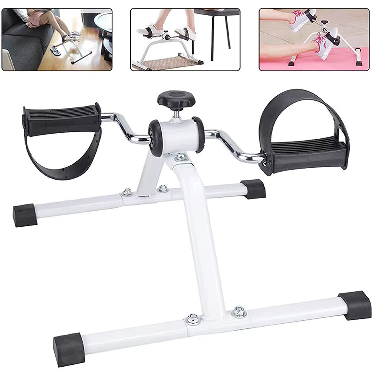 Profession Manufacturer Mini Exercise Bike Rehab Cycle Pedal Exercisers for Home Fitness Cardio Training — image 3