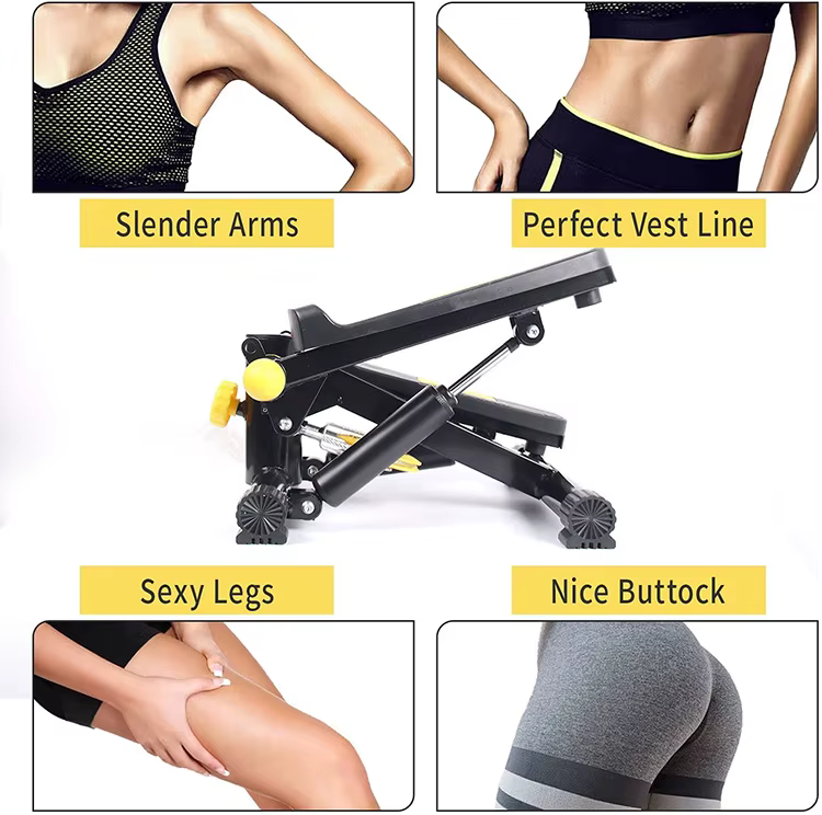 Premium Quality Stepper Machine Resistance Training Portable Exercise Stepper With Lcd Monitor — image 2