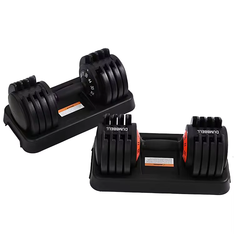 Low Price Dumbells Strength Exercise Equipment Home Use Free Weight Adjustable Dumbells — image 3
