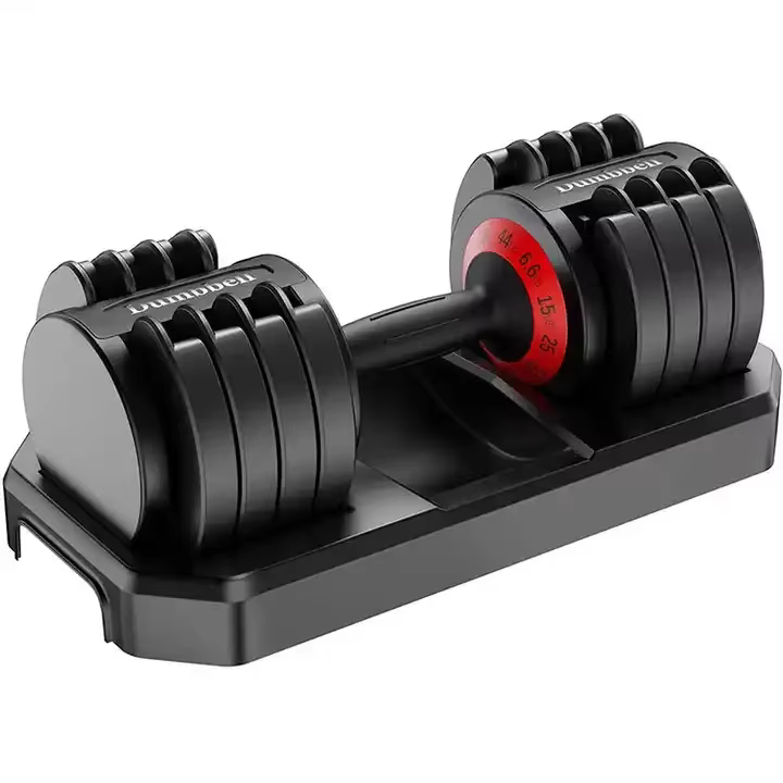 Low Price Dumbells Strength Exercise Equipment Home Use Free Weight Adjustable Dumbells — image 4