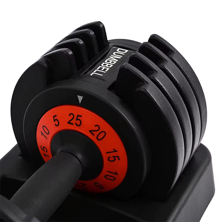 New Style 25kg Steel Dumbells Women Adjustable Comprehensive Fitness Exercise Gym Training Dumbells — image 3