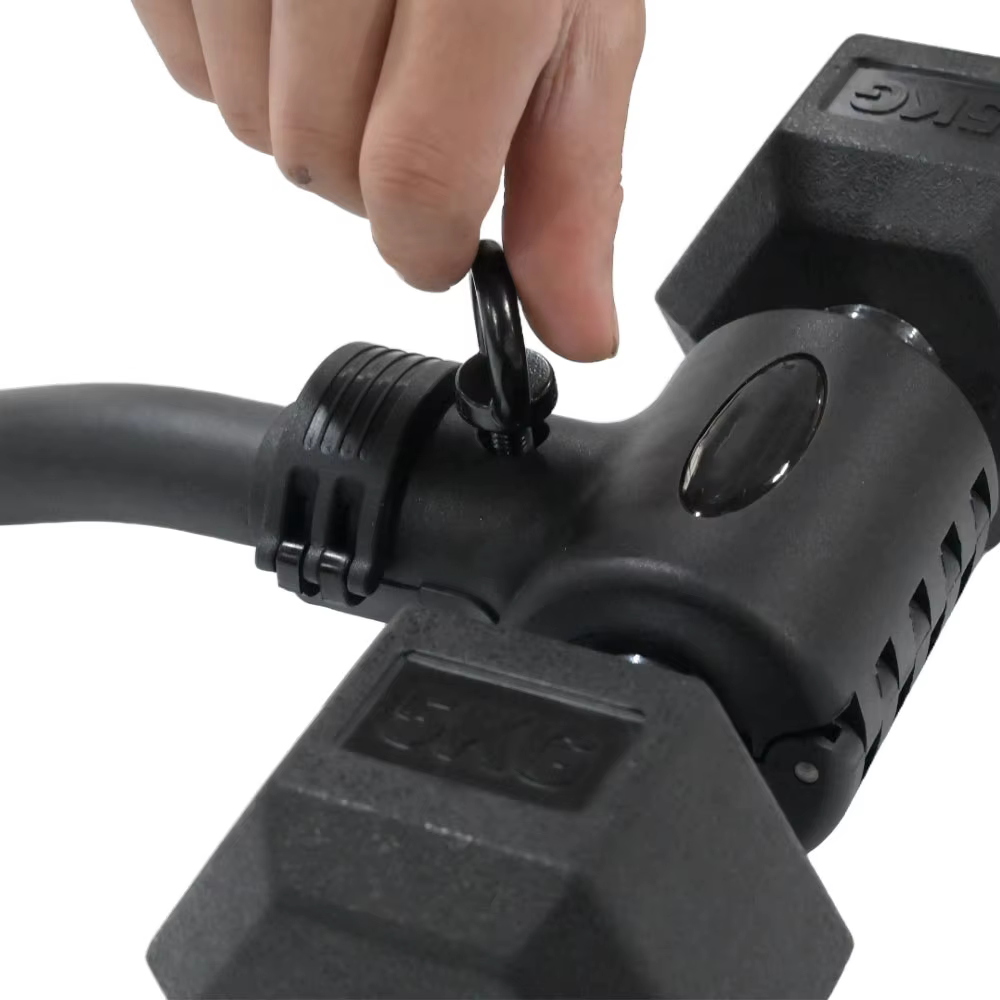 High Quality Professional Gym Use Fitness Barbell Holder Weights Adjustable Powerlifting Strength Training Dumbbell Barbell Set — image 5