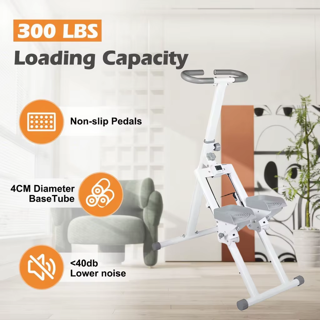 Exercise Foldable Climber Cardio Machine Home Use Fitness Equipment Vertical Stair Climbing Machine — image 4