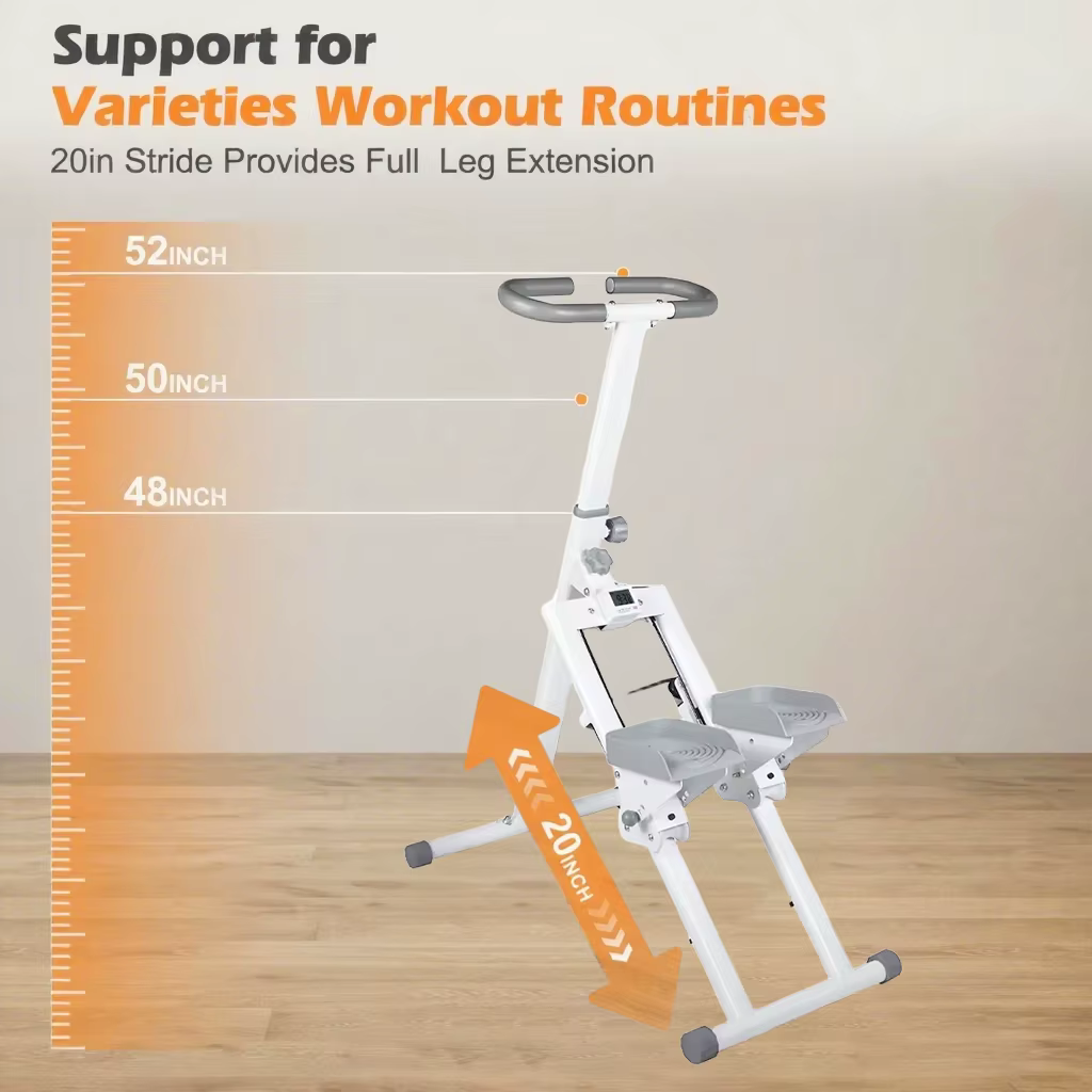 Exercise Foldable Climber Cardio Machine Home Use Fitness Equipment Vertical Stair Climbing Machine — image 5