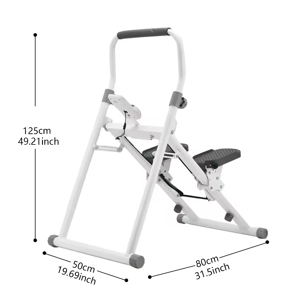 New Updated Climbing Machine Climbing Fitness Anti Slip Pedal Exercise Climber Machine With Monitor — image 3