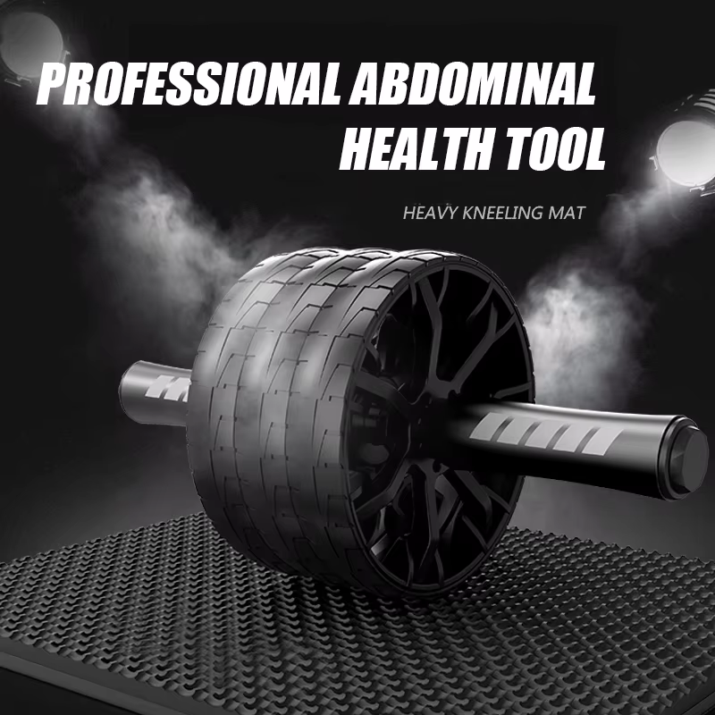 Professional Manufacturer Abs Trainer Fitness Gym Abdominal Resistance Exercise Ab Wheel Roller — image 2