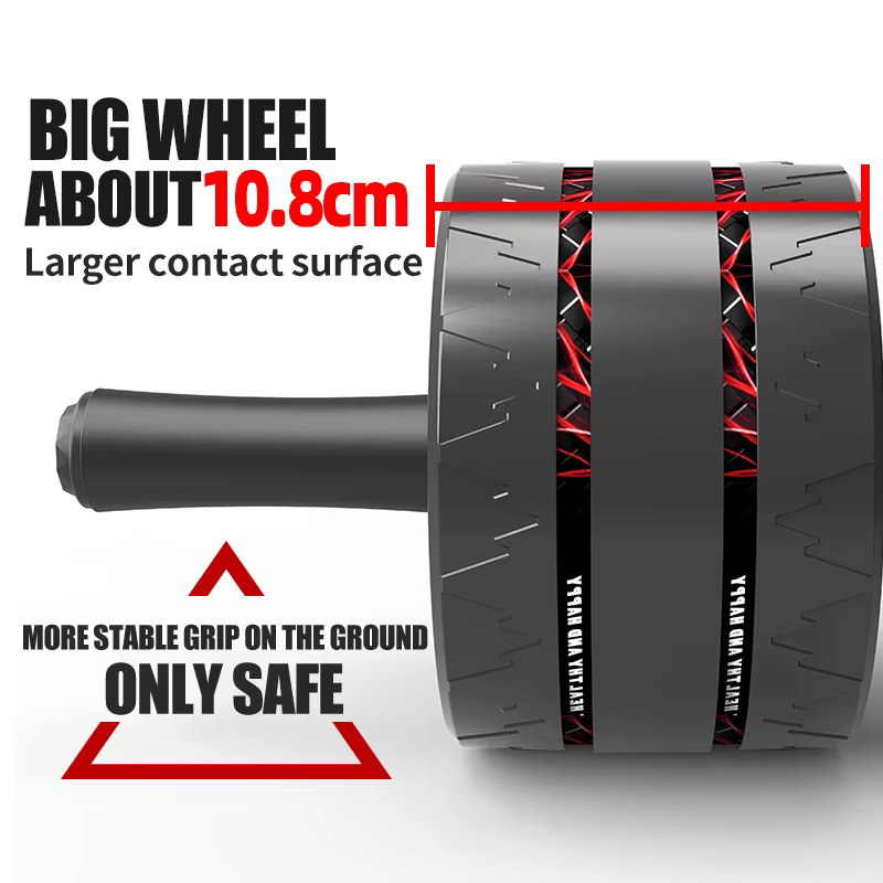 Christmas Sale Sports Fitness Wheel Roller Home Office Gym Fitness Exercises Abdominal Ab Wheel Roller — image 4