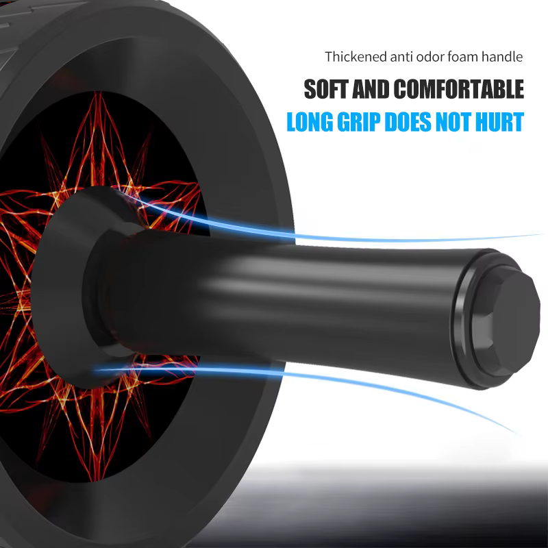 Christmas Sale Sports Fitness Wheel Roller Home Office Gym Fitness Exercises Abdominal Ab Wheel Roller — image 5