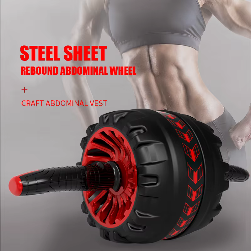 New Arrival Gym Abdominal Exercise Roller Abs Sport Home Use Strength Training Ab Wheel Roller — image 2