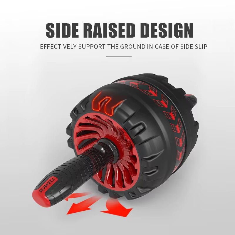 New Arrival Gym Abdominal Exercise Roller Abs Sport Home Use Strength Training Ab Wheel Roller — image 6