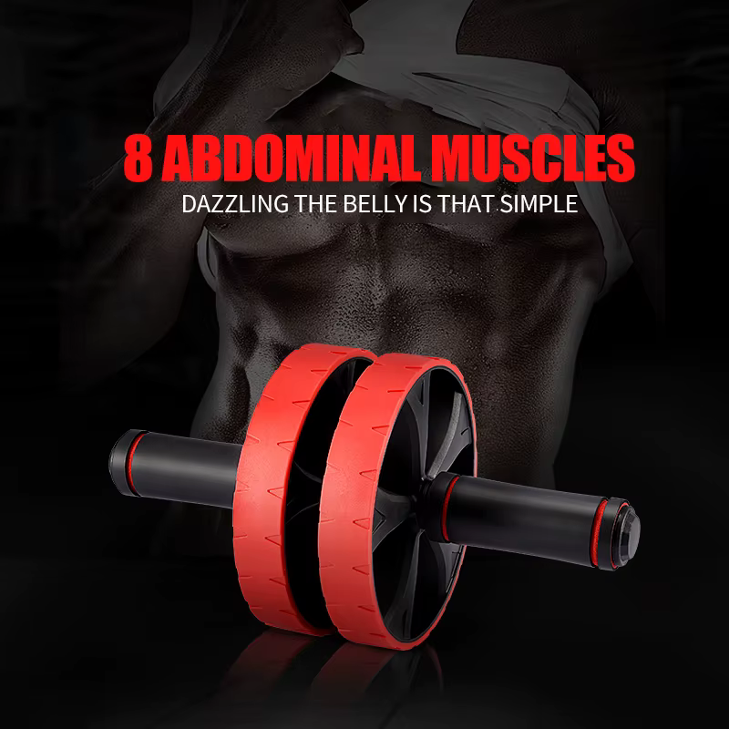 Professional Manufacturer Fitness Exercise Ab Wheel Roller Body Building Training Ab Abdominal Wheel — image 2