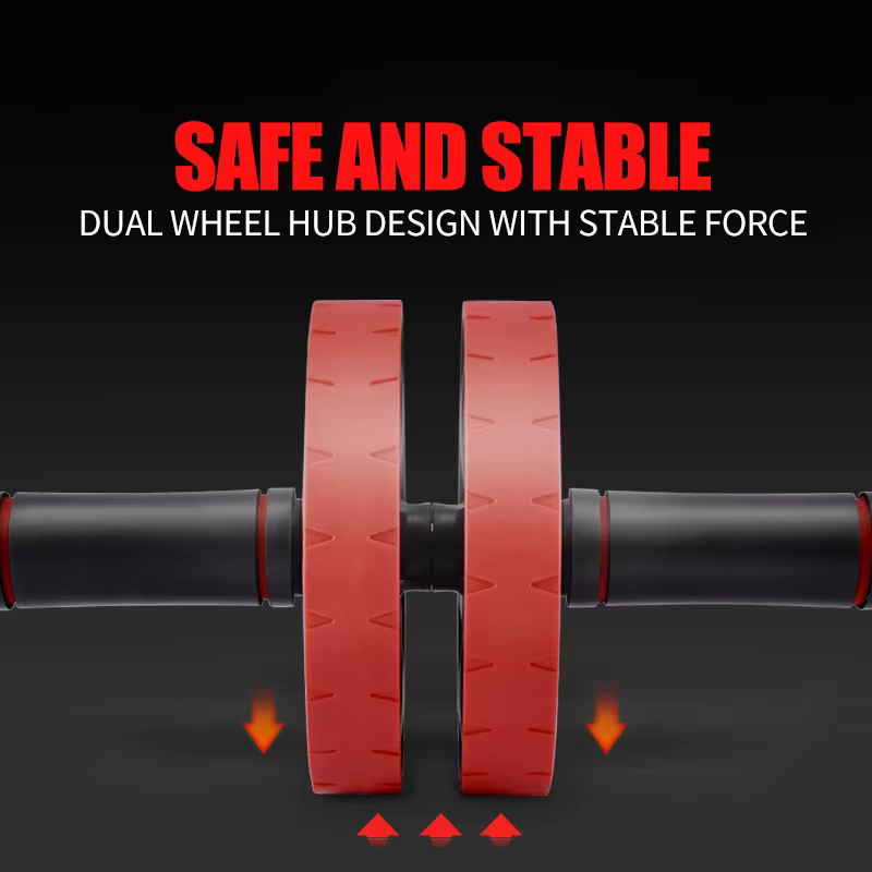 Professional Manufacturer Fitness Exercise Ab Wheel Roller Body Building Training Ab Abdominal Wheel — image 4