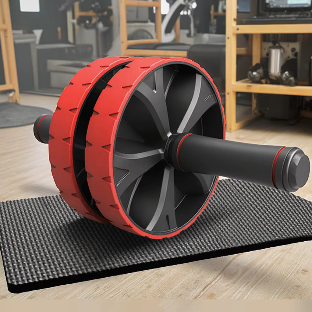 OEM Factory Adults AB Wheels Body Building Fitness Equipment Strength Training Abdominal Wheel Roller — image 4