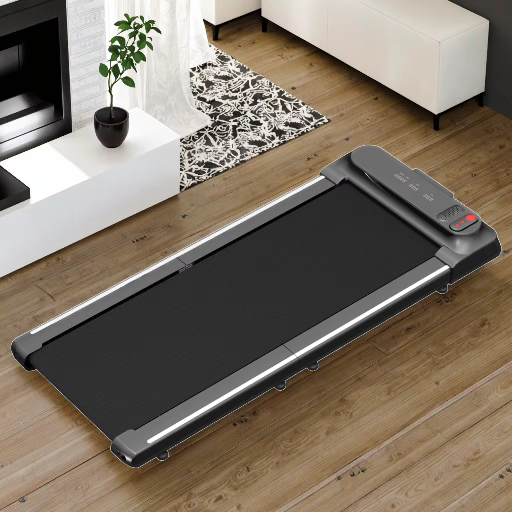 Easy to Store High Quality and Quiet Home Electric Portable Walking Pad Foldable Treadmill Walking Pad — image 2