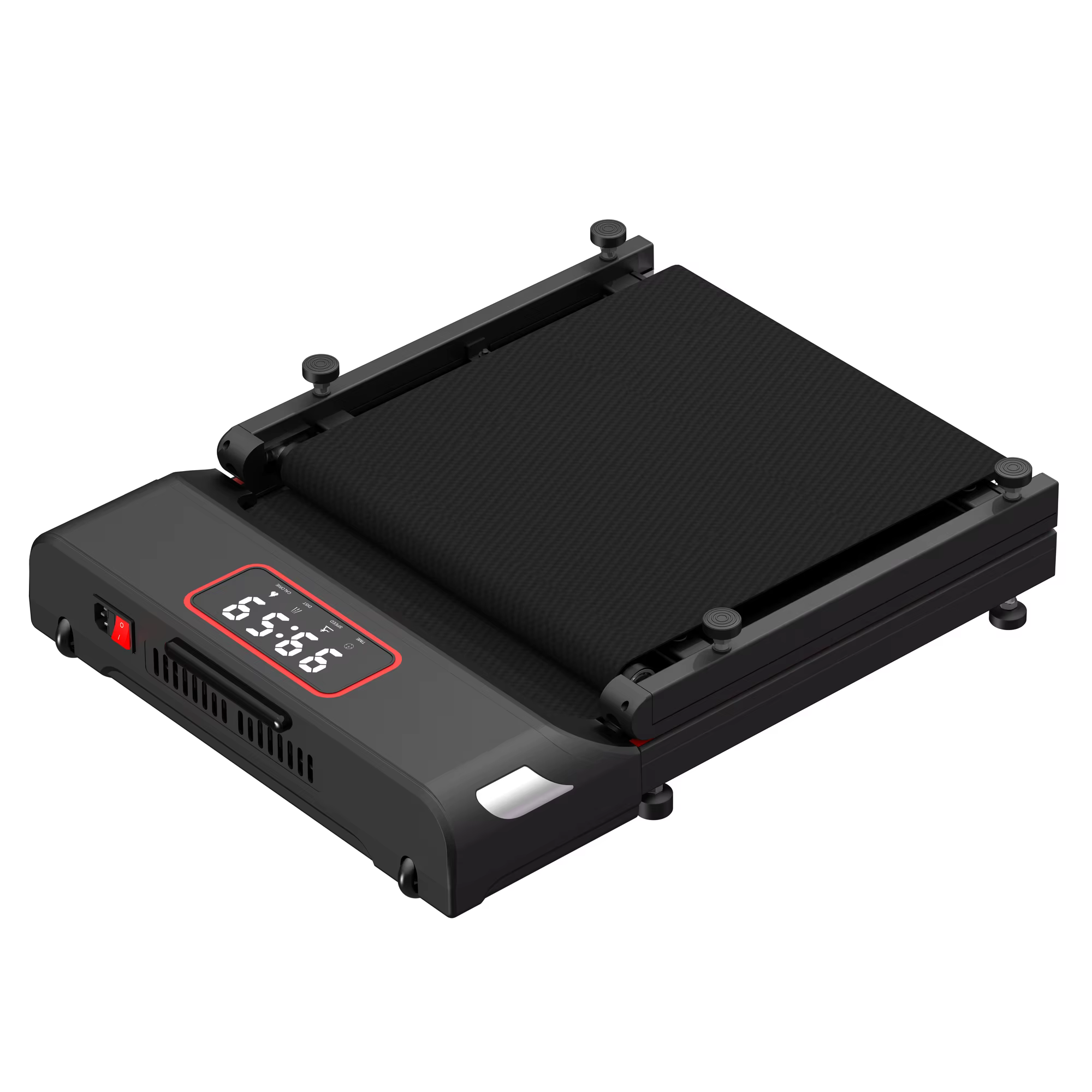 Easy to Store for Home Use Without Taking up Space Portable Cardio Training Walking Pad Treadmill Foldable — image 3