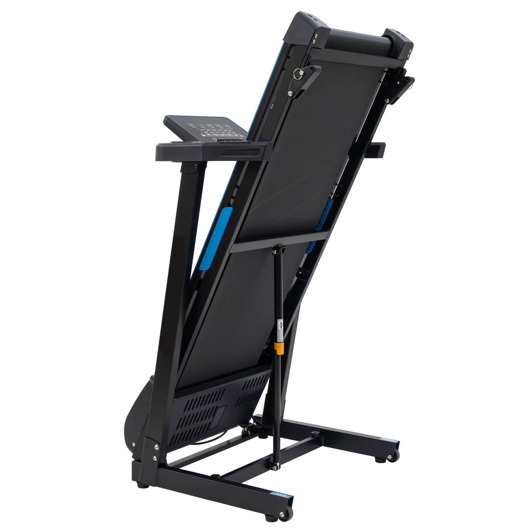 Shock-absorbing and Silent Folding Electric Treadmill Treadmill Machine Foldable for Home Use with Incline — image 4