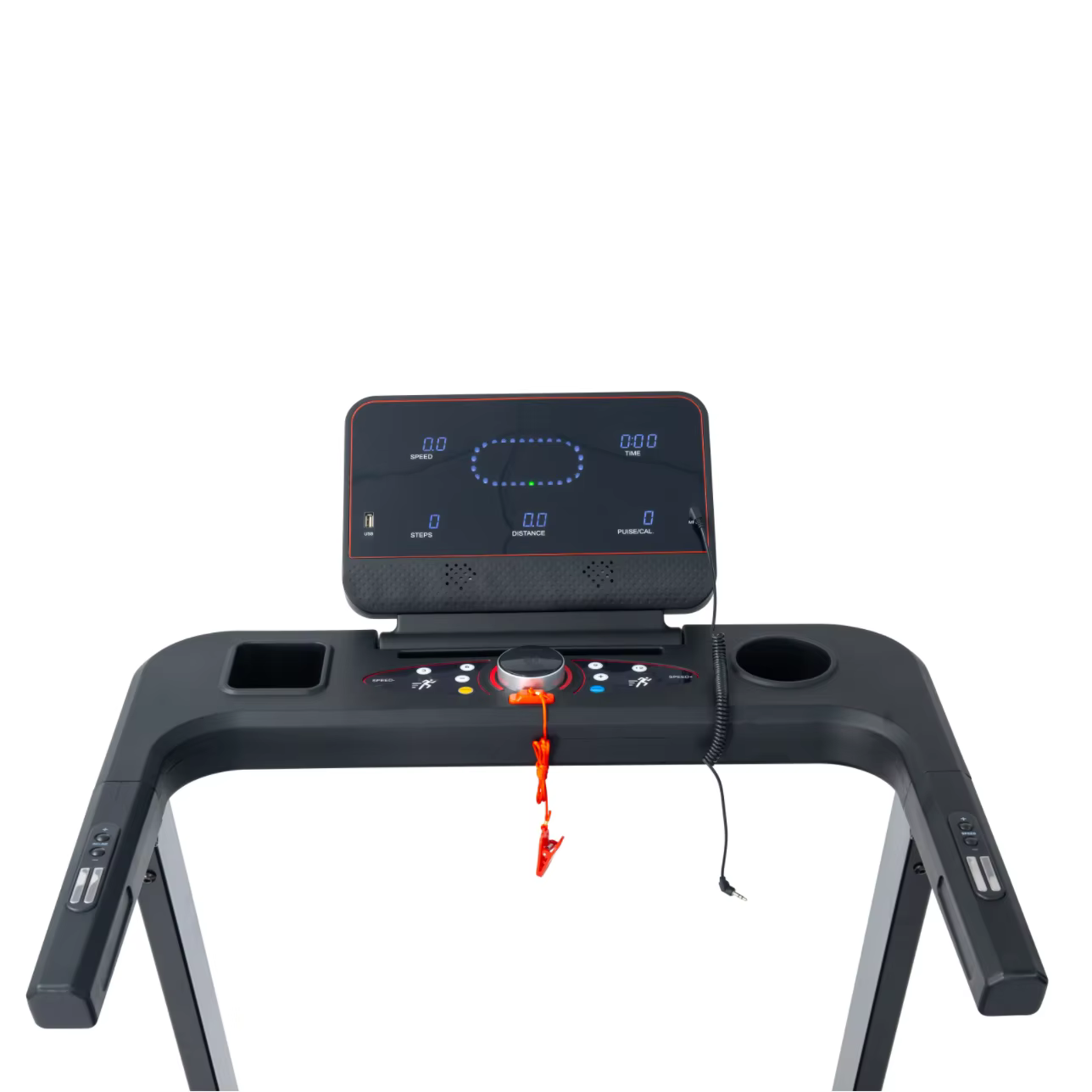 High Quality High Power Factory Wholesale Foldable Treadmill with Incline for Home Use — image 4
