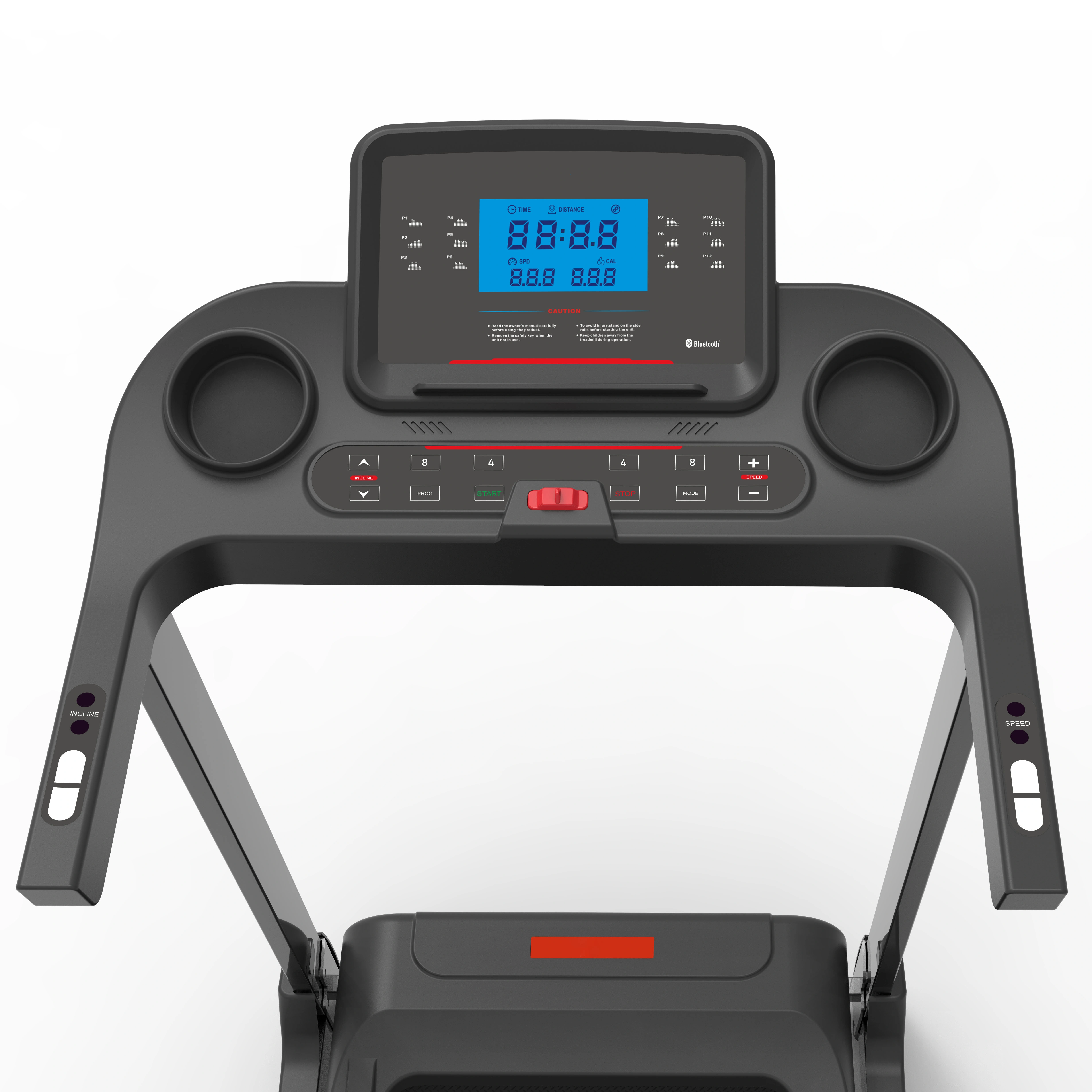 Gymbopro Customizable Shock-absorbing Silence Foldable Treadmill Electric with Incline for Home Use — image 2