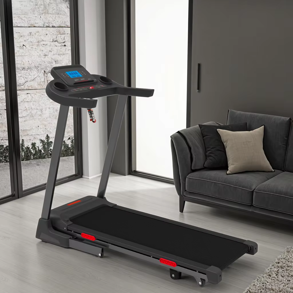 Gymbopro Customizable Shock-absorbing Silence Foldable Treadmill Electric with Incline for Home Use — image 4