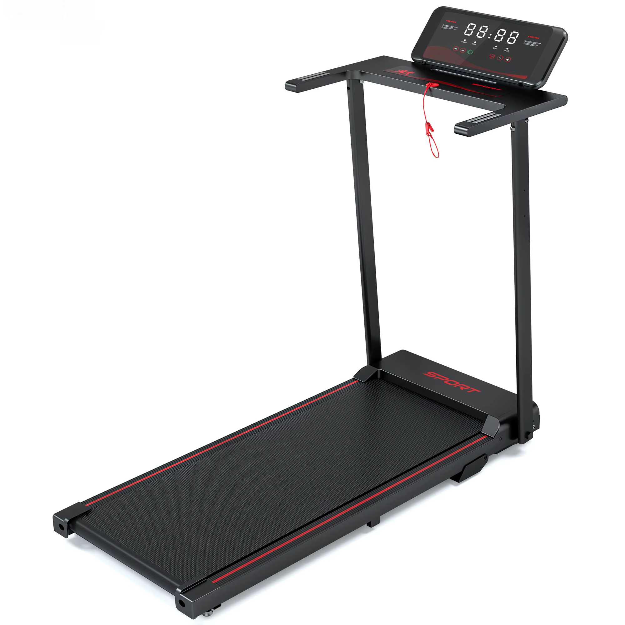 Gymbopro Walking Pad Treadmill Cheap Electric Treadmill Machine for Home with Incline — image 3