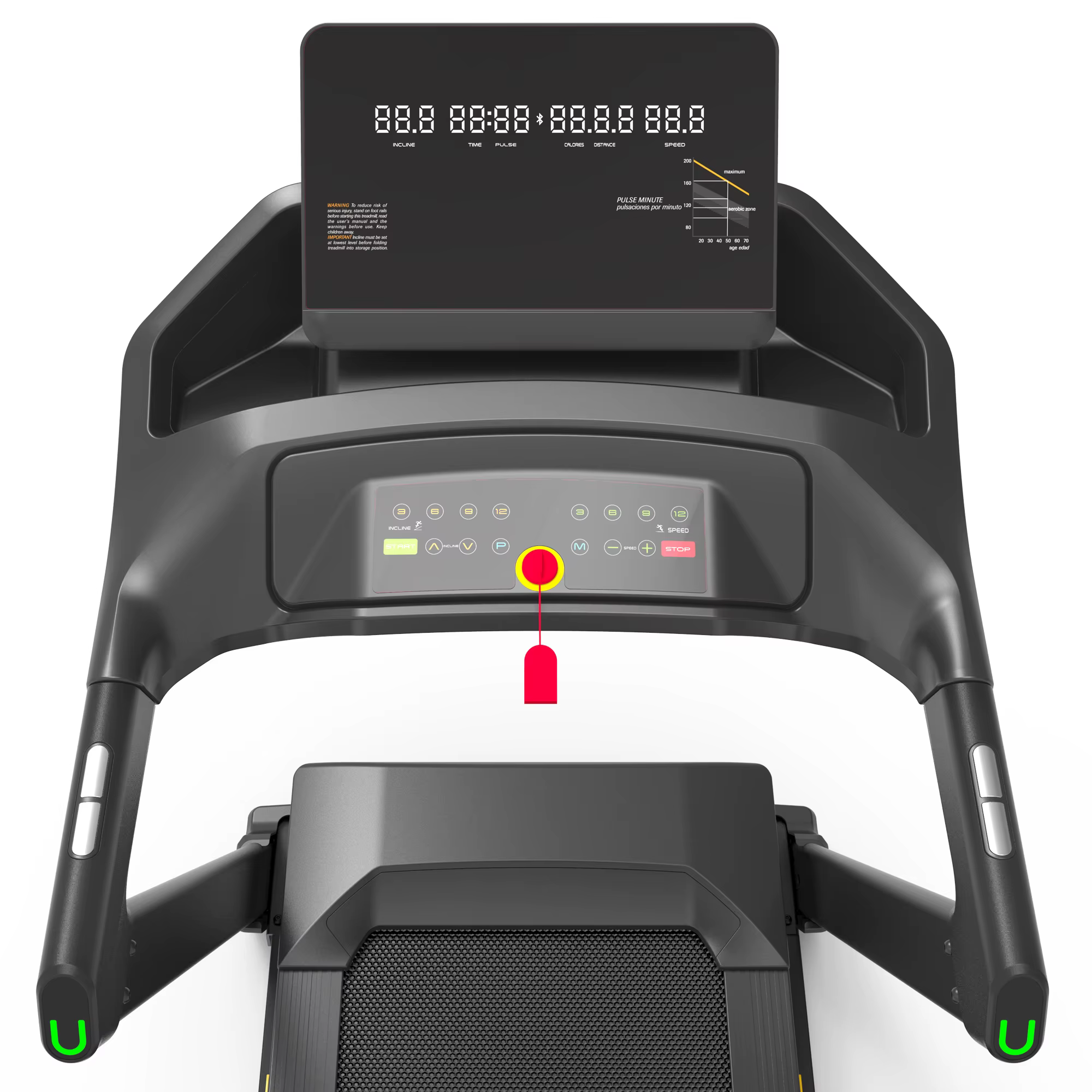 High Quality Professional Sports Treadmill Cardio Training Treadmills with Incline for Home — image 3