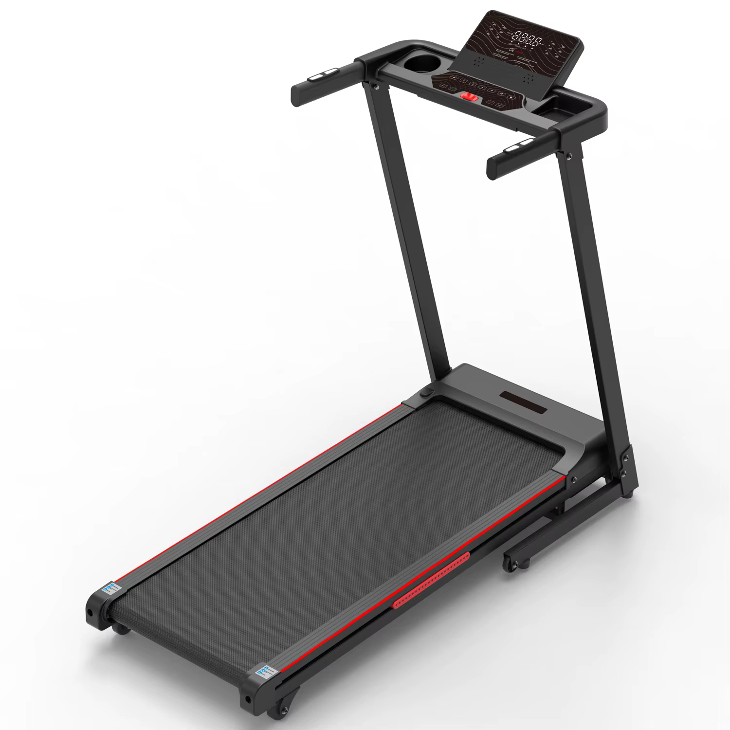 High-quality Multi-functional Quiet Shock Absorption Cardio Training Electric Treadmills Machine with bluetooth — image 2