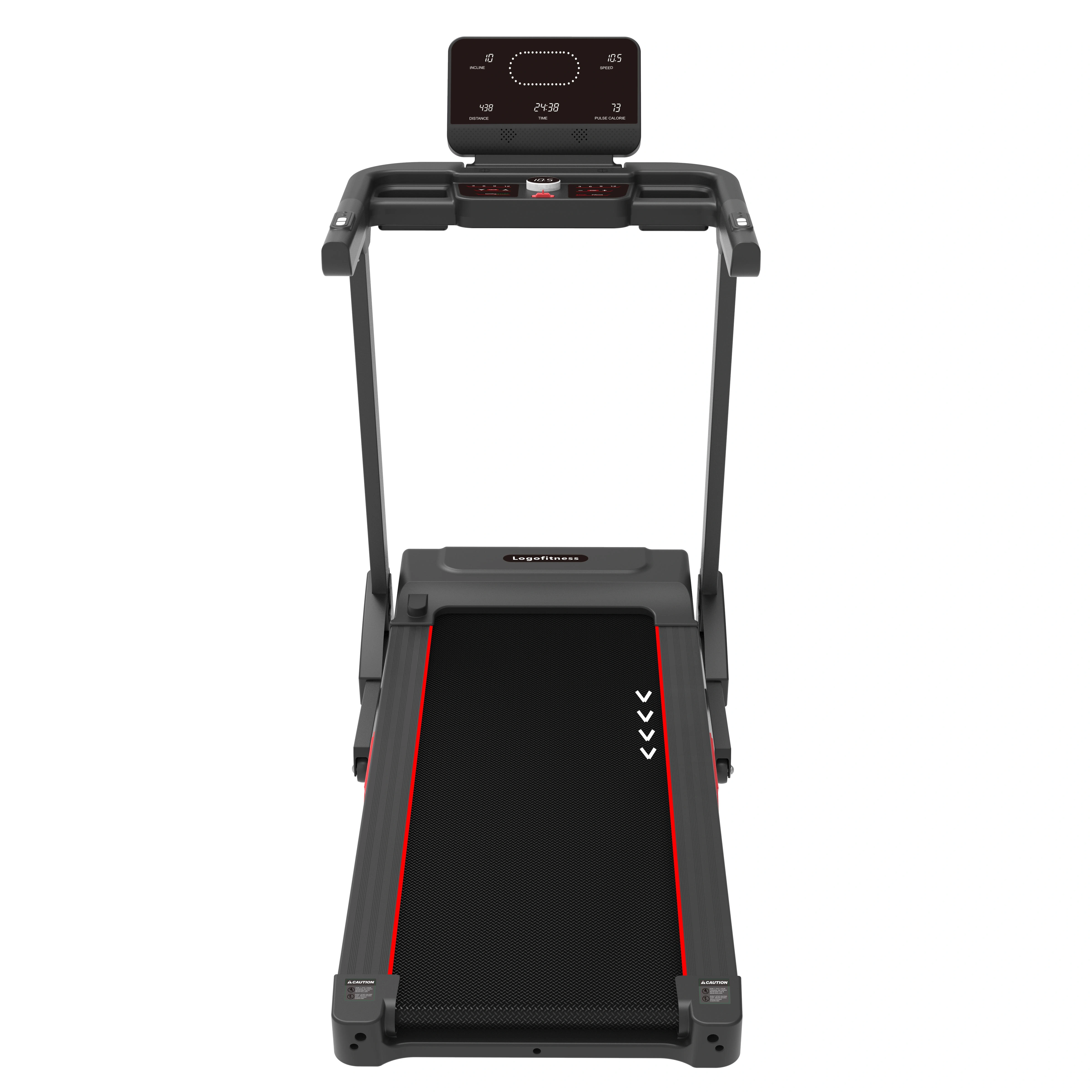 Gymbopro Foldable Treadmill Home Fitness,Treadmill Machine Electric Incline for Home — image 4