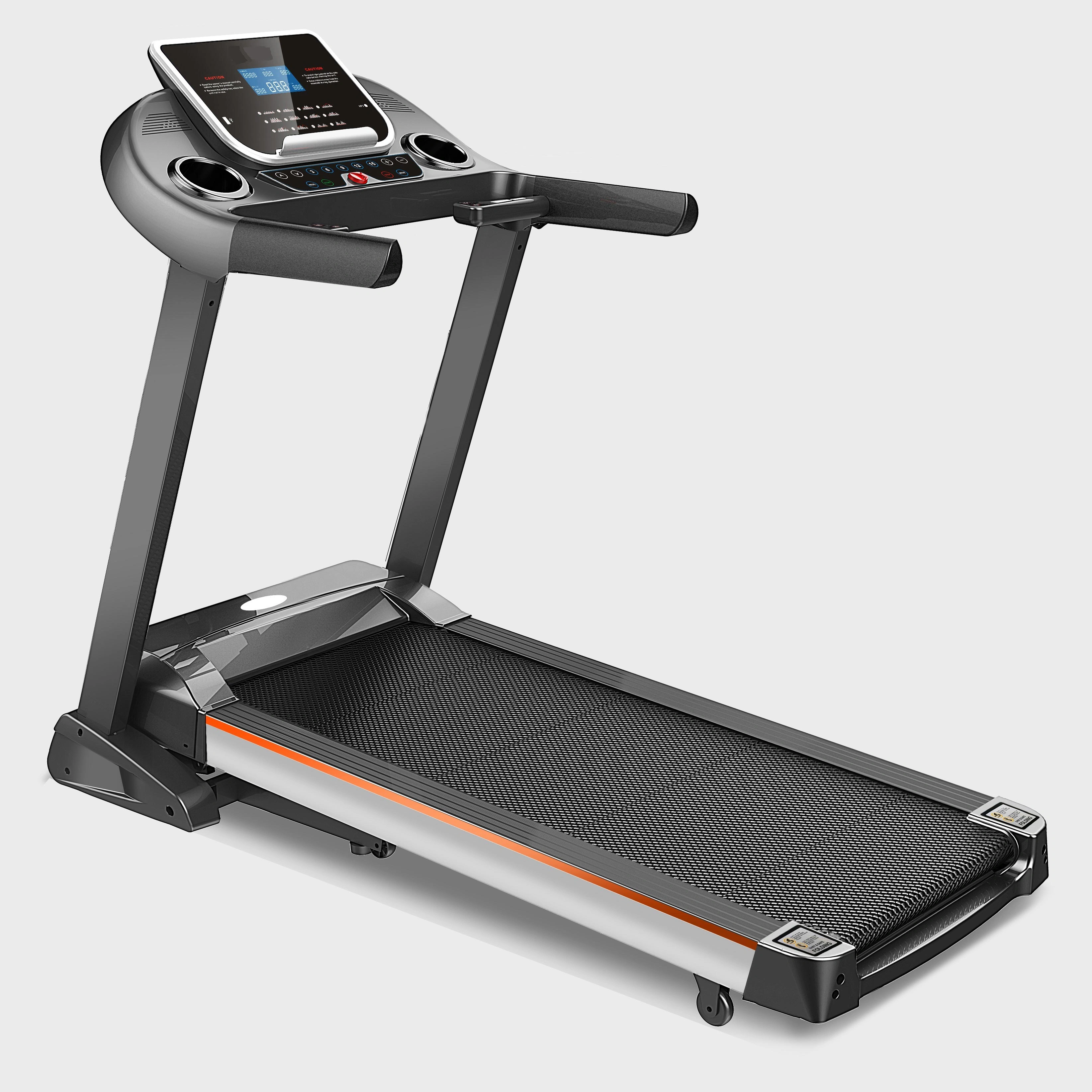 Gymbopro Foldable Treadmill Electric Professional Treadmill Auto Incline with Massager Belt — image 2