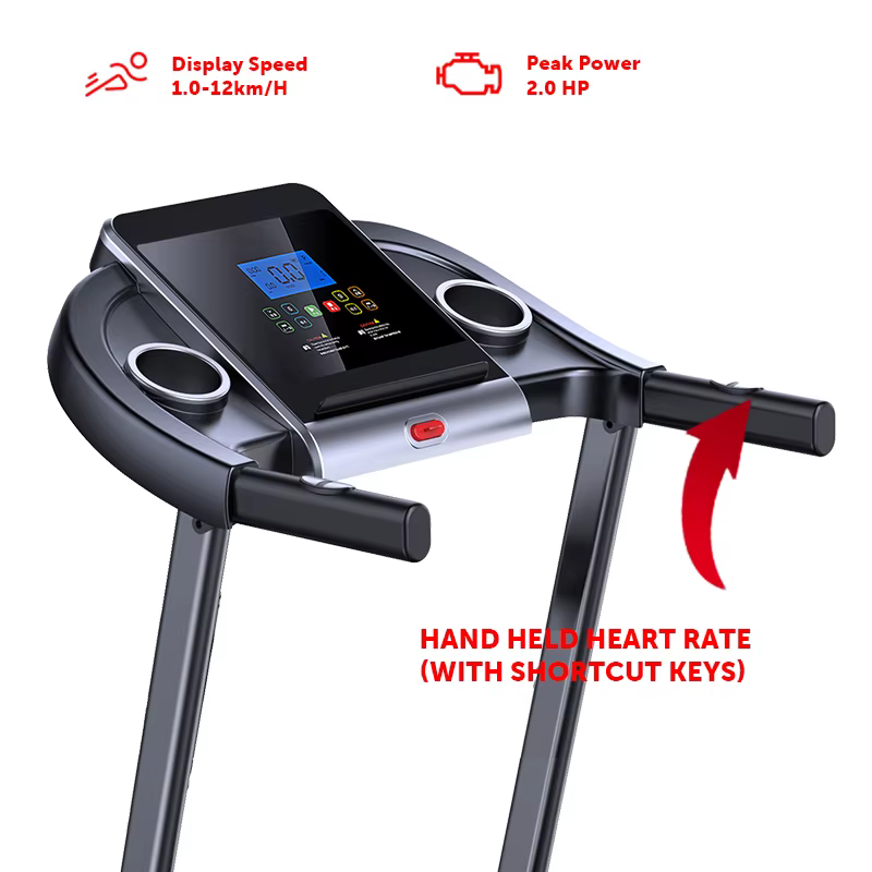 Gymbopro Folding Treadmills for Home, Foldable Electric Treadmill with LCD Display, Lightweight Compact Treadmill Fitness — image 4