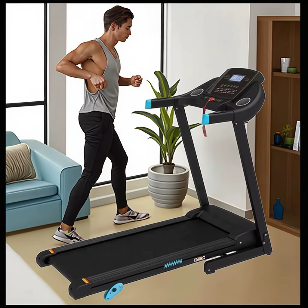 Gym Fitness Equipment Treadmill Running Body Foldable Treadmills Machine — image 3
