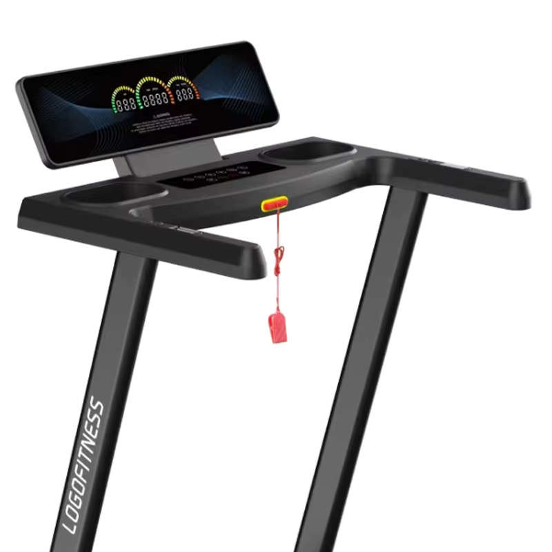 Gymbopro High-quality Foldable Cushioning Electric Incline Treadmill Machine for Home — image 2