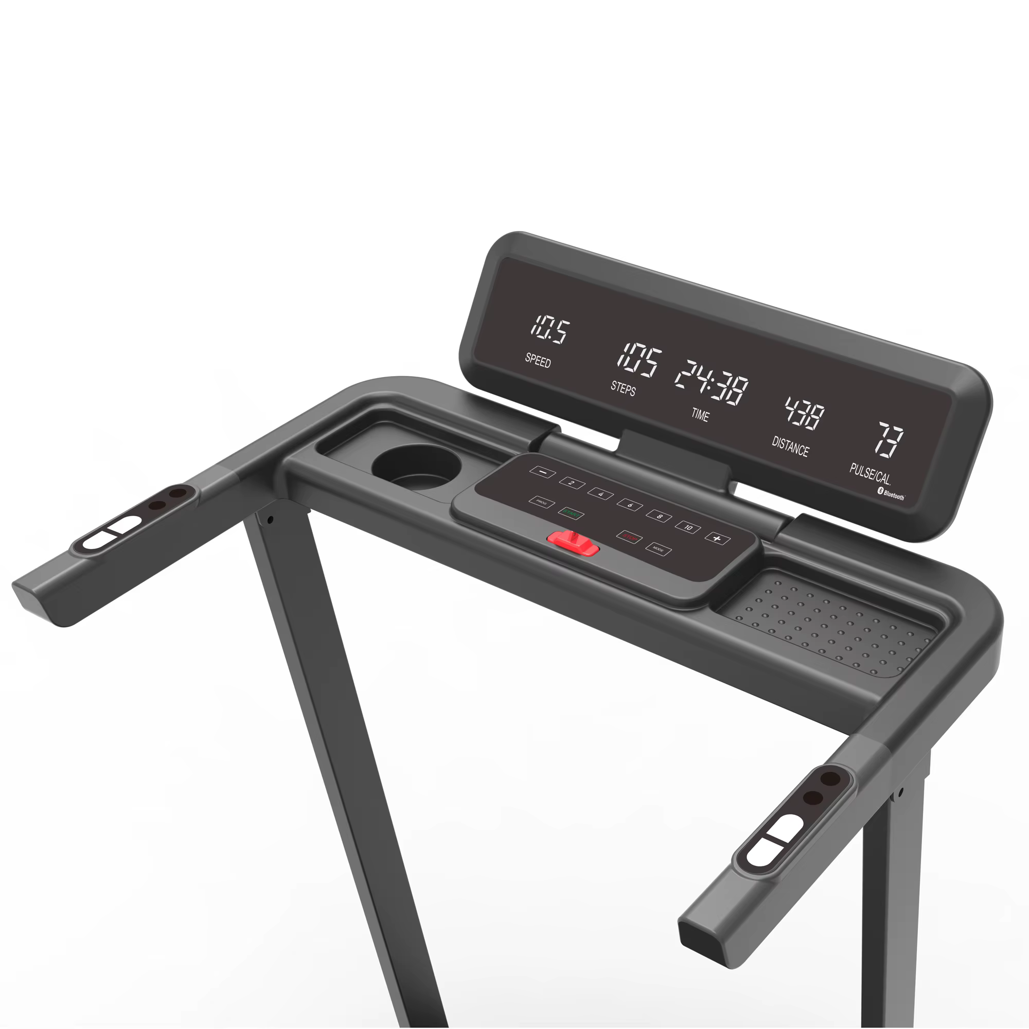 High-quality Cushioning Foldable Running Machine Professional Fitness Running Machine with Incline — image 5
