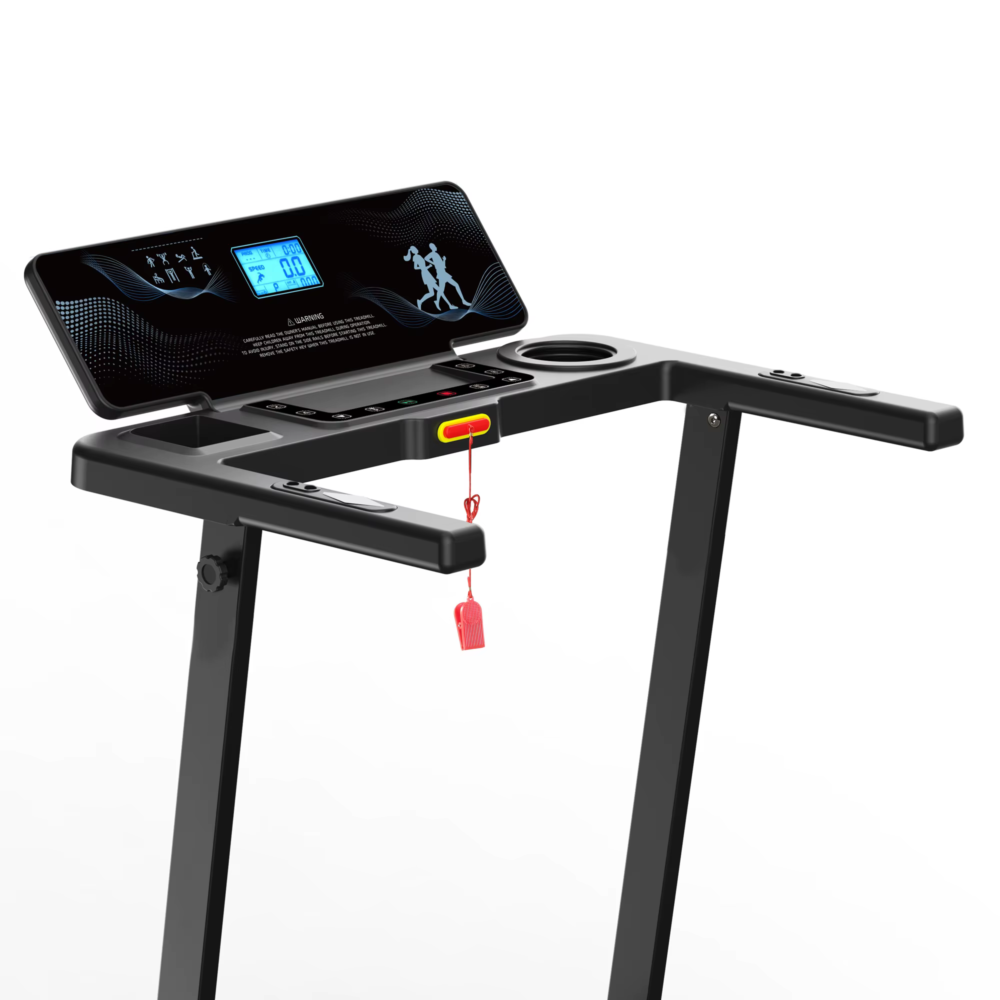 Gymbopro Fitness Running Electric Treadmill Machine Portable Exercise Running Machine — image 5