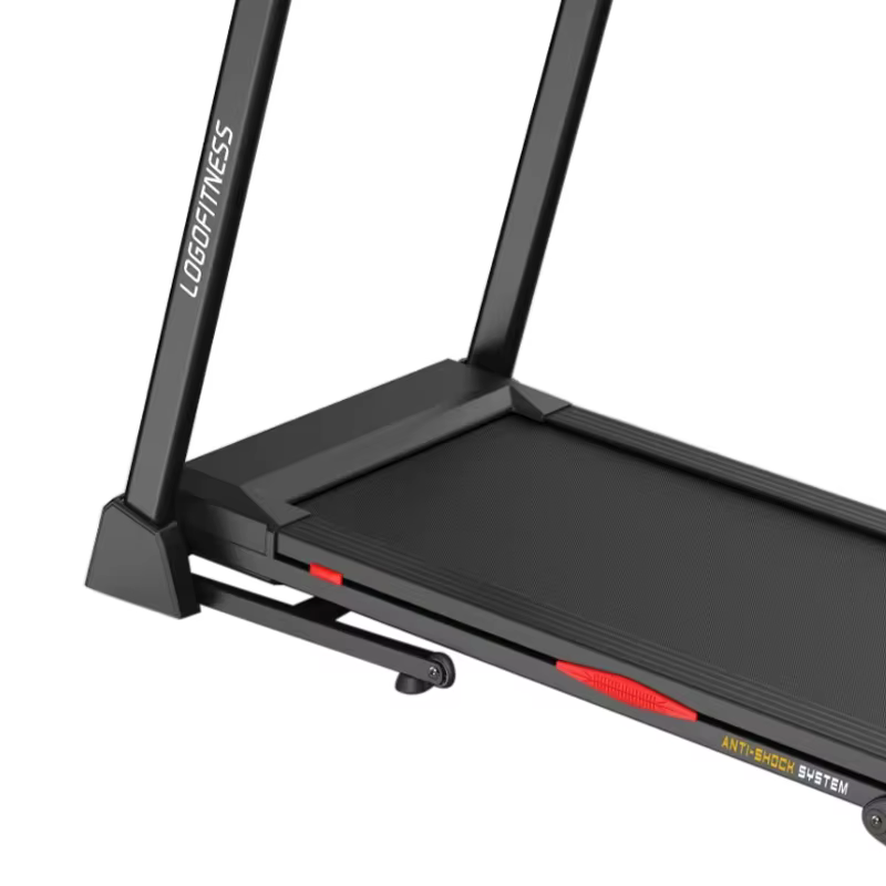 Customizable Logo Shock Absorption and Noise Reduction Electric Treadmill Running Professional Foldable Treadmill Machine — image 3