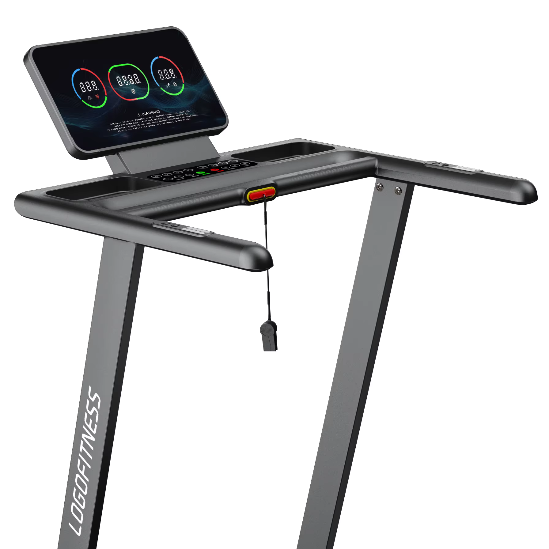 Top Quality Modern Luxury Treadmill Foldable Treadmills Machine for Home with Incline — image 3