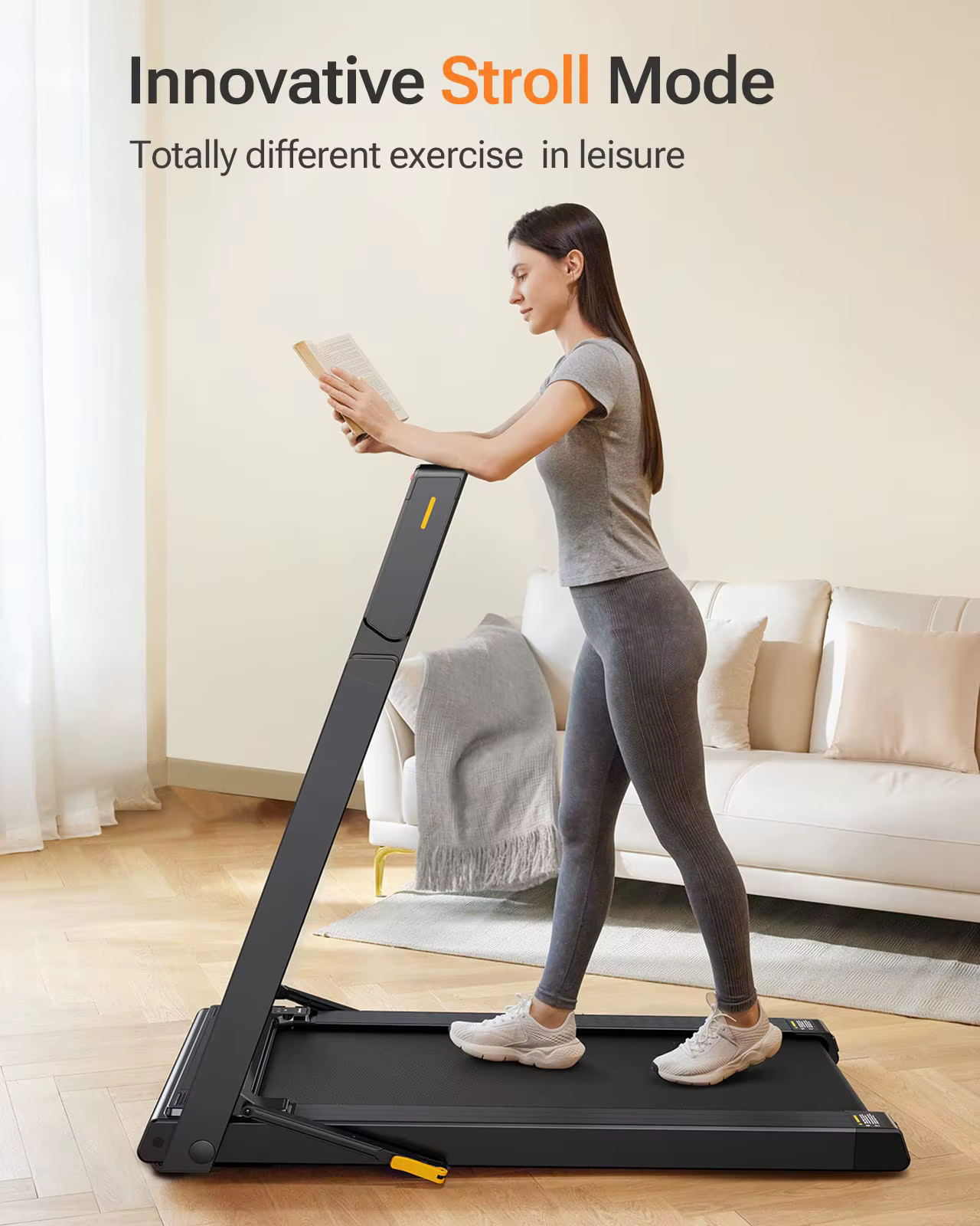 Gymbopro New 3-in-1 Multi-Functional Foldable Treadmill Electric Running Machine for Home — image 5